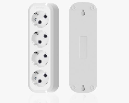 Изображение MGP-154 Удлинитель с заземлением 4 розетки 5 метра