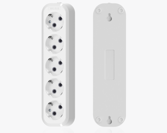 Изображение MGP-172 Удлинитель с заземлением 5 розетки 2 метра 