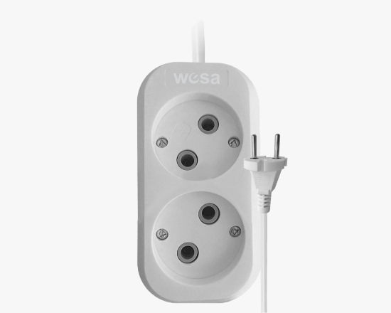 Изображение MGP-102 Удлинитель сетевой 2 розетки 2 метра