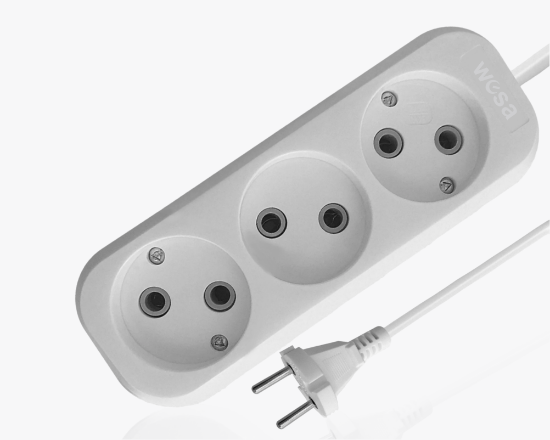 Изображение MGP-122 Удлинитель сетевой 3 розетки 2 метра