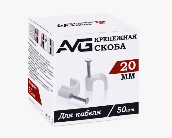 Изображение Крепежная скоба 20mm