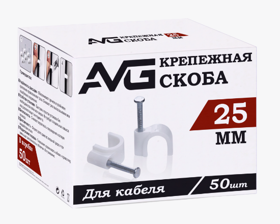 Изображение Крепежная скоба 25mm