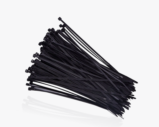 Изображение 7.6x700 Нейлоновая стяжка-хомут Черный