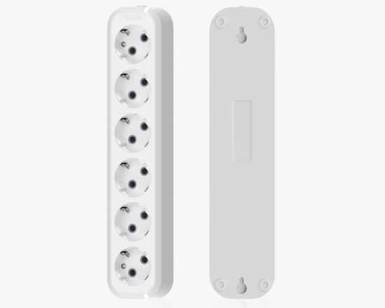 Изображение MGP-197 Удлинитель с заземлением 6 розетки 7 метра	