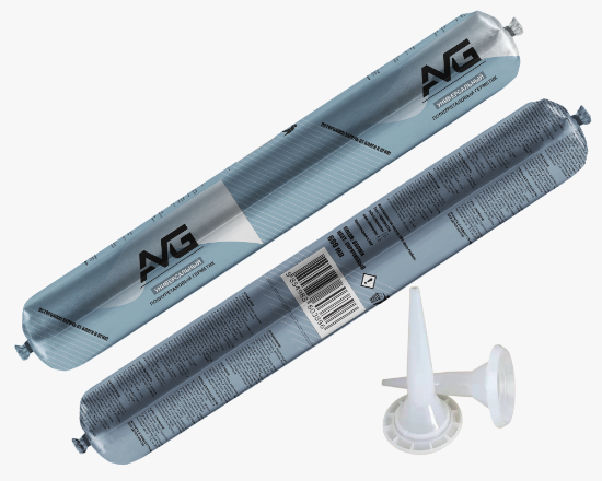 Изображение AVG полиуретановый герметик коричневый