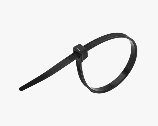 Изображение 7.6x300 Нейлоновая стяжка-хомут Черный